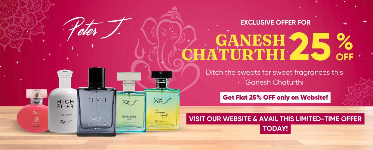 Ganesh Chaturthi Special Offer: 25% OFF on all Perfumes